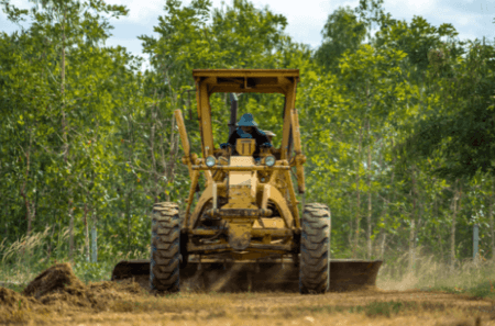 Atlanta landscape grading land clearing tree removal service in Atlanta Ga