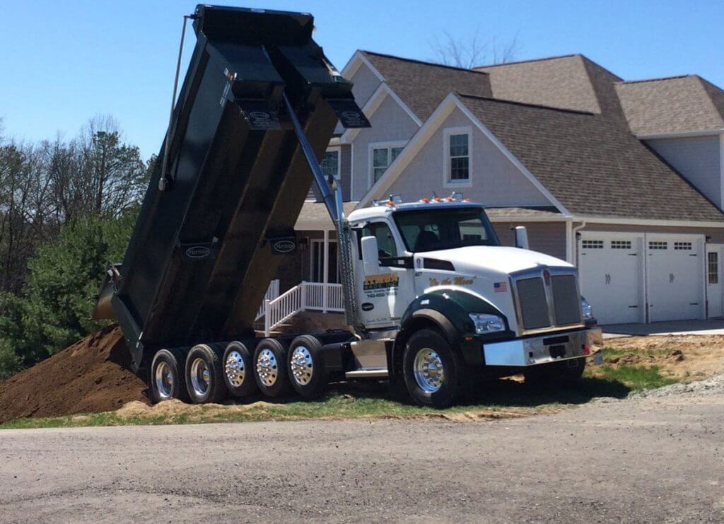 Atlanta Ga Dirt hauling and grading project